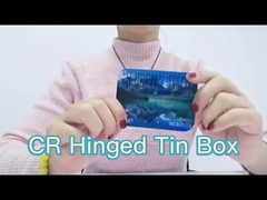 Child Resistant Tin Box for Vape Cartridge