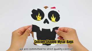 Die Cut Mylar Bags
