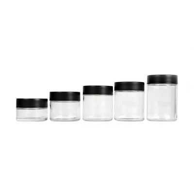Child Resist CR Custom Weed Pack Glass 1oz 2oz 3oz 4oz 5oz Weed Jar