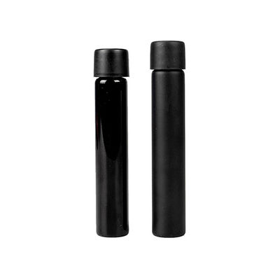 Childproof Joint Holder Flat Bottom Glass Tube For Prerolls
