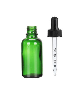 30ml 1oz Amber Glass Dropper Bottle With Child Resistant Top For canabiss Oil