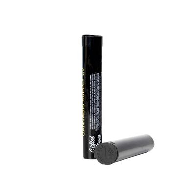 Green Black Custom Color Pop Top Tubes For Prerolls Custom Printed Joint Plastic Tubes for Cigarette