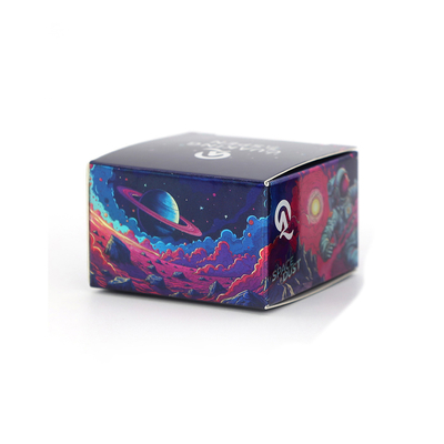 Concentrate Container Paperboard Box Custom Small Jar Packaging