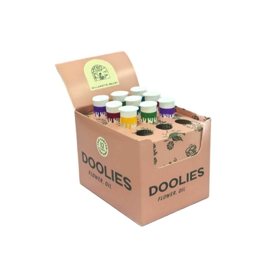Custom Cardboard Counter Top Displays for Pop Top Tubes