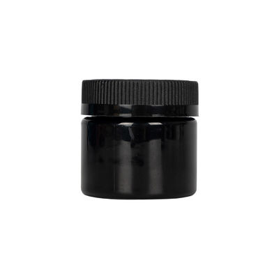 3oz Plastic Weed Jar Dispensary With Child Resistant Cap 3.5g