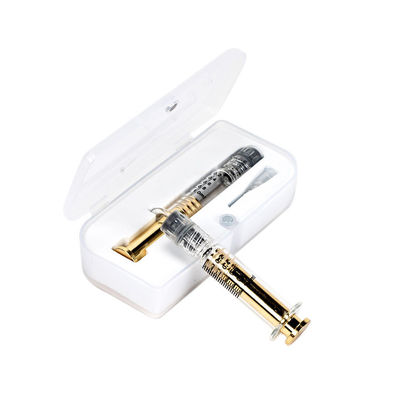 THC Oil 1ml Luer Lock Syringe With Metal Plunger Leak Free