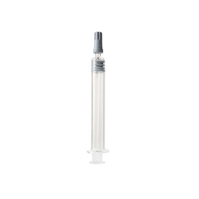 Luer Slip Glass 3ml Luer Lock Syringe Reusable For Pure Oil