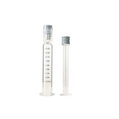 2.25ml Luer Lock Glass Syringe For Concentrate Oil Reusable Dab Syringes