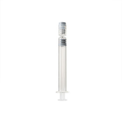 Medical Grade Prefillable Luer Lock Syringe 3ml Glass Syringe For  CBD Oil