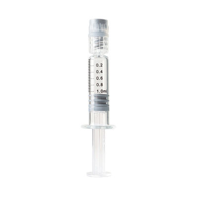 1mL Luer Lock Glass Syringe Reusable For CBD Oil
