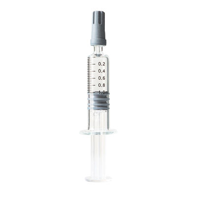 CBD Oil Concentrates Luer Lock Glass Syringe Luer Slip Syringe