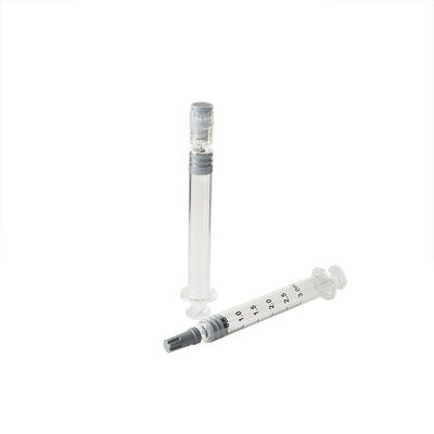 Luer Lock Tip Sterile Glass Syringes For CBD Oil 3ml Dab Syringe