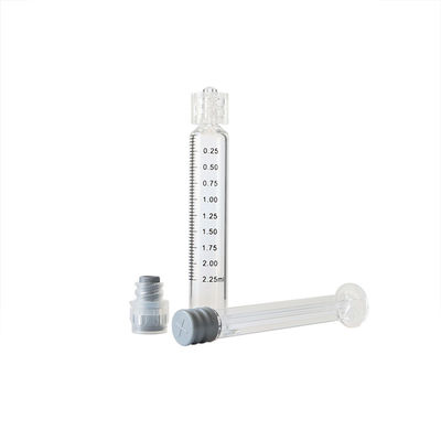 2.25ml  Oil Luer Lock Syringe With Cap Leak Proof
