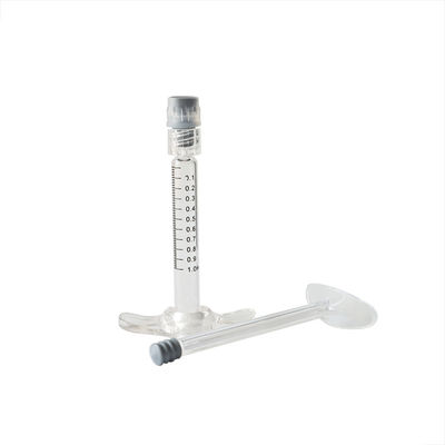 1ml 2.25ml 3ml 5ml Prefilled Borosilicate Syringe Metal Plastic Plunger Luer Lock Syringes 5ml Glass Syringes 1ml