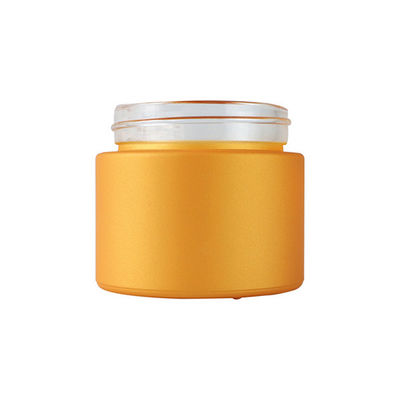 Gold Smell Proof Glass Weed Jar 2oz canabiss Flower Jar Custom Logo