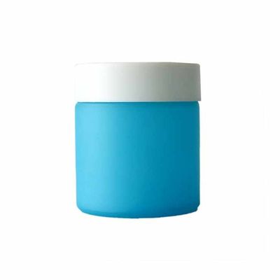 Custom Logo Glass Weed Jar - D60 * H52 3oz 3.5 Gram Glass Jar with Childproof Cap