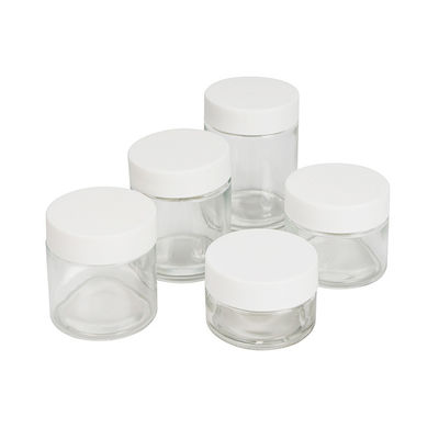 Smell Proof Glass Jar Airtight  Flower Jar 3oz 4oz 5oz Stash Jar For Weed