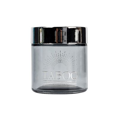 Straight Sided Glass Weed Jar Baide Certificate Clear Color