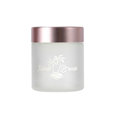 Straight Sided Glass Weed Jar Baide Certificate Clear Color
