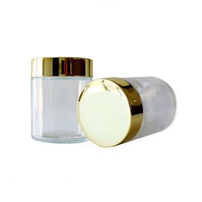 Premium Glass Weed Jar with Straight Sided Design-CR Certified Childproof Jar 1oz 2oz 3oz 4oz 5oz