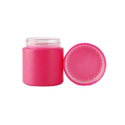 Straight Sided Glass Weed Jar Baide Certificate Clear Color