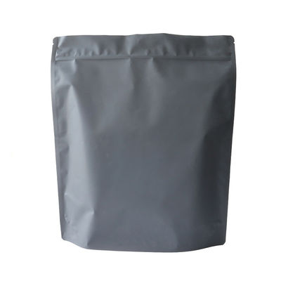 1LB Dry Flower Mylar Weed Packaging 1 Pound Matte Black Mylar Barrier Bags