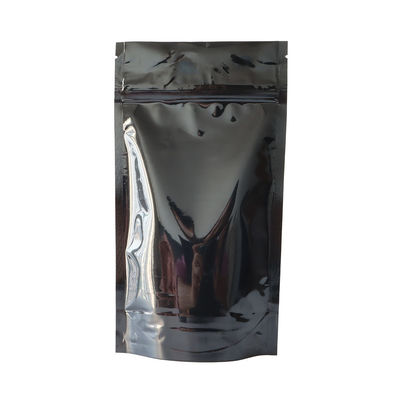 China Manufacturer Black Opaque Child Proof Resistant Pouches Smell Proof Plastic Mylar Weed Packaging Bags
