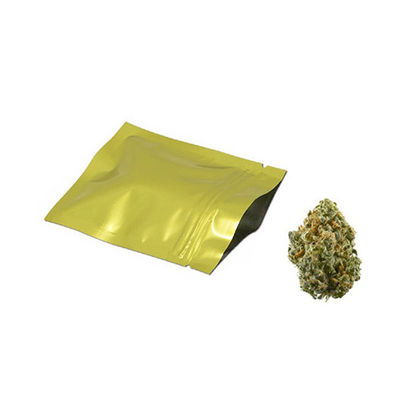 Childproof Zipper Top Mylar Weed Packaging Food Grade Plastic Material for Long-term Storage