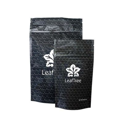 Childproof Zipper Top Mylar Weed Packaging Food Grade Plastic Material for Long-term Storage