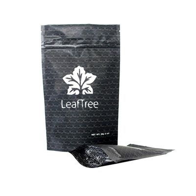 28g 454g CBD Mylar Weed Packaging Ziplock Marijuana Bag Soft Touch Finish