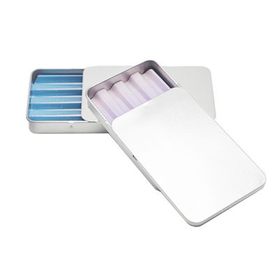 Recyclable Child Resistant Tin Box Slide Lid  Packaging Pre Roll Tins