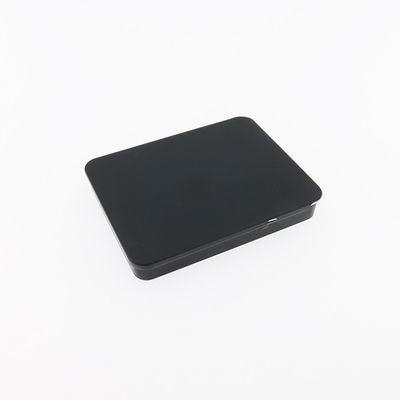 Black Metal Joint Holder Case 5pcs pre rolls  Rectangular Tin Box