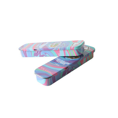 CR Certified Mini Tin Box Safely Lock Child Resistant Tins