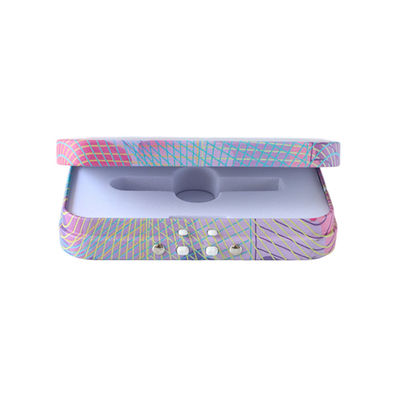 Custom Color Printing Cartridge Box Hinged Tin Child Resistant Tin Box