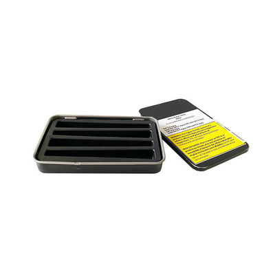 Sliding Lid Child Resistant Tin Box Joints Preroll Tin Packaging