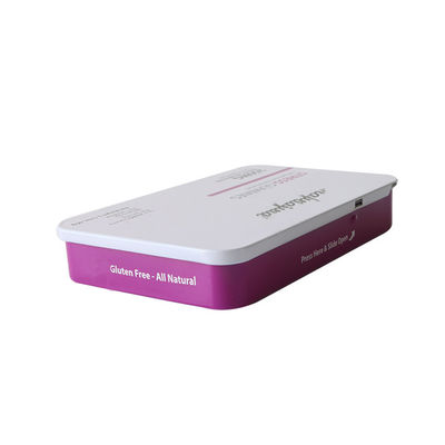 Pre Roll Metal Containers Child Resistant Slider Tin Box