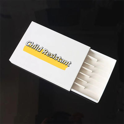 Rectangular Prerolls Cigarette Paper Box with Smooth Surface