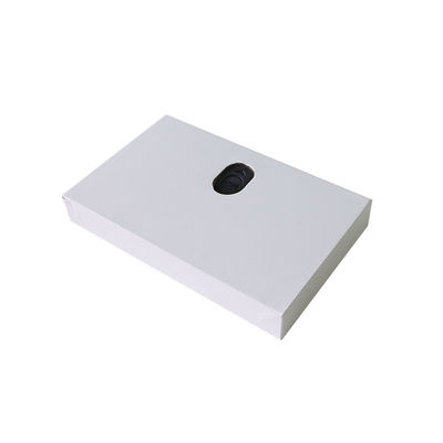 Custom Size Pre Roll Packaging Boxes Eco Friendly White Black