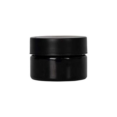 PET Plastic 2oz with Child Resistant Cap Custom Color  Jar