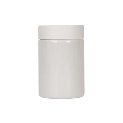 Custom Color PET Plastic Weed Jar Straight Sided CR 5oz  Storage Jars