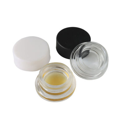 7ml Child Resistant Concentrate Container Clear Glass Jar for Wax Dab Oil