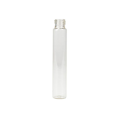 Plastic Screw Lid Glass Pre Roll Tubes 22x120mm Clear Joint Tube