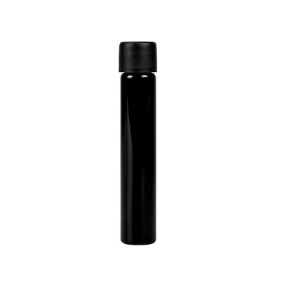 Matte Black Glass Pre Roll Tube For Cigarettes Childproof Joint Tube