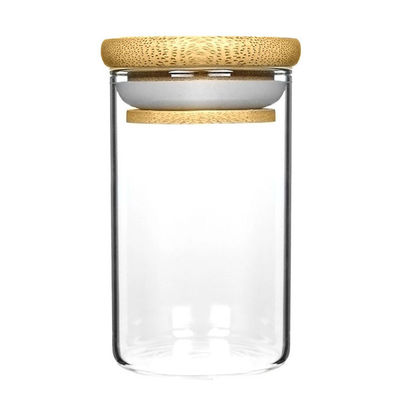High Temperature Resistance Borosilicate Glass Bottle Glass Jar For Storage
