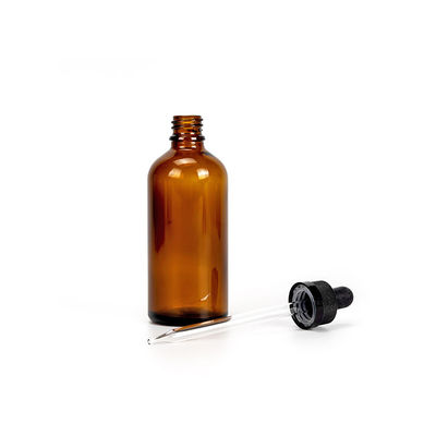Child Resistant Glass Dropper Bottle for Essential Oil Packaging Custom 15ml 30ml 50ml 100ml Serum Bottle with Dropper