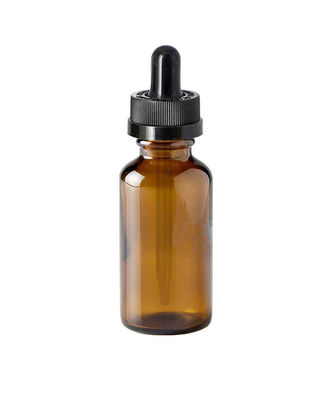 Childproof Glass Dropper Bottle 30ml 1oz Clear Blue Amber Green