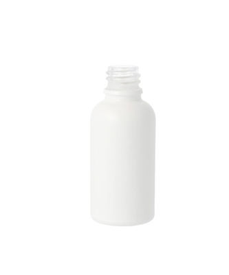 Matte White Essential Oil Glass Dropper Childproof 30ml Tincture Bottle