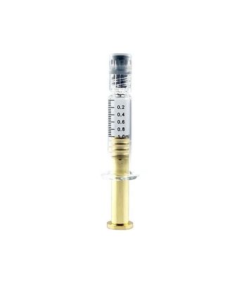 Empty Luer Lock Glass Syringes with Metal or Plastic Plunger for Cosmetic Oil