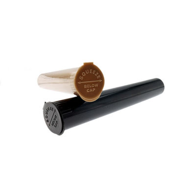 Reusable 19mm x 110mm Pop Top Tube Child Resistant Preroll Packaging