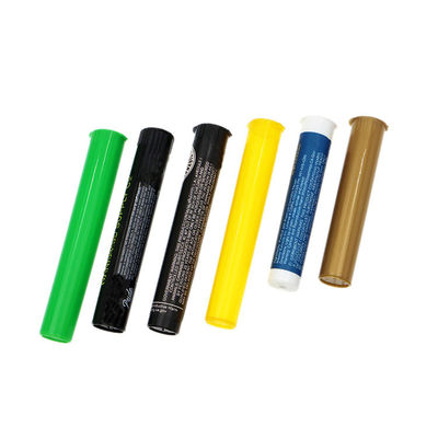 Printable Green Black Custom Color CR Pop Top Child Proof PP Tube